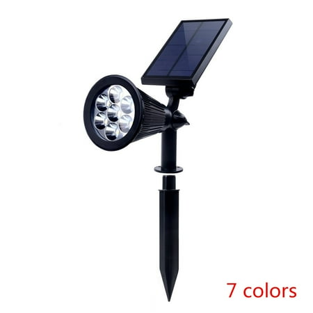 7 LED Solar Panel Light Spotlight Color Change Garden Yard Lamp Waterproof IP65 7 LED Solar Panel Light Spotlight Color Change Garden Yard Lamp Waterproof IP65